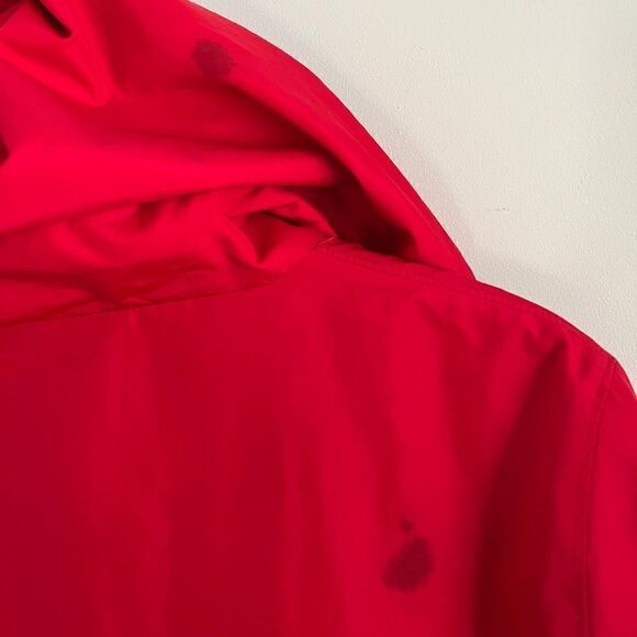 Larry Levine Aqua Tex Red Rain Jacket | Size M - Picture 10 of 10